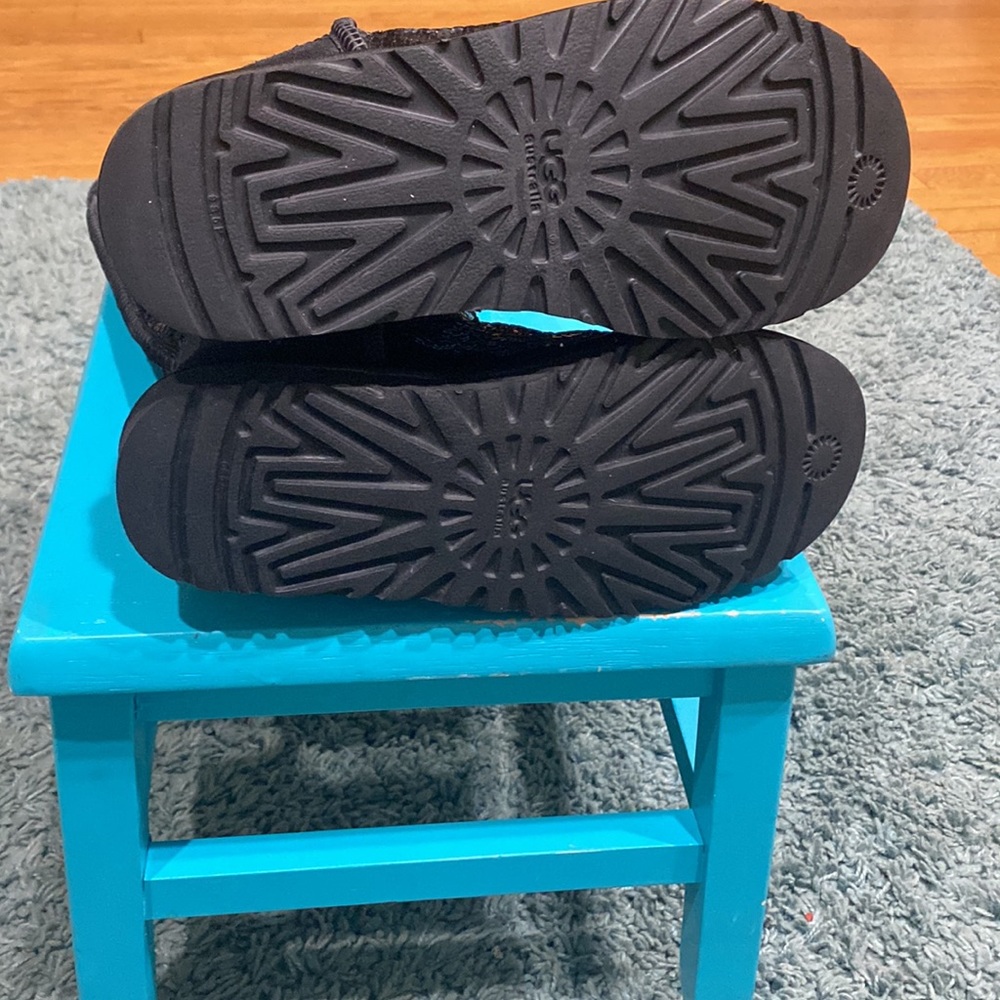 Ugg Bailey Button Black Sequin Over The Knee Boots - image 5